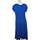 Vêtements Femme Robes Desigual robe mi-longue  38 - T2 - M Bleu Bleu