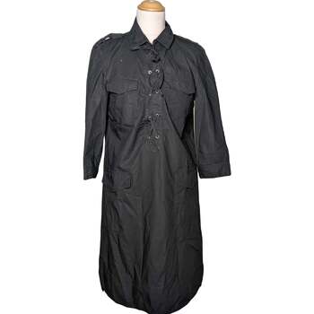 robe gerard darel  robe mi-longue  38 - t2 - m noir 