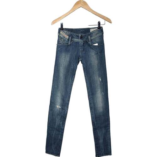 Vêtements Femme Jeans fitted Diesel jean slim femme  34 - T0 - XS Bleu Bleu