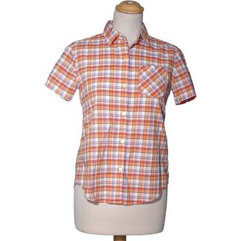 Vêtements Femme Chemises / Chemisiers Uniqlo chemise  34 - T0 - XS Orange Orange