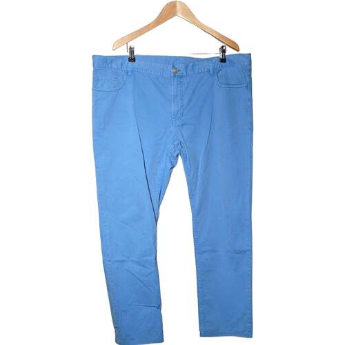 Vêtements Homme Pantalons Façonnable pantalon droit homme  52 Bleu Bleu