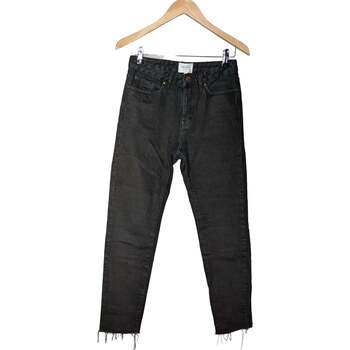 jeans sézane  jean slim femme  36 - t1 - s noir 