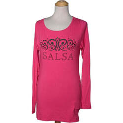 Vêtements Femme Pulls & Gilets Salsa top manches longues  38 - T2 - M Rose Rose