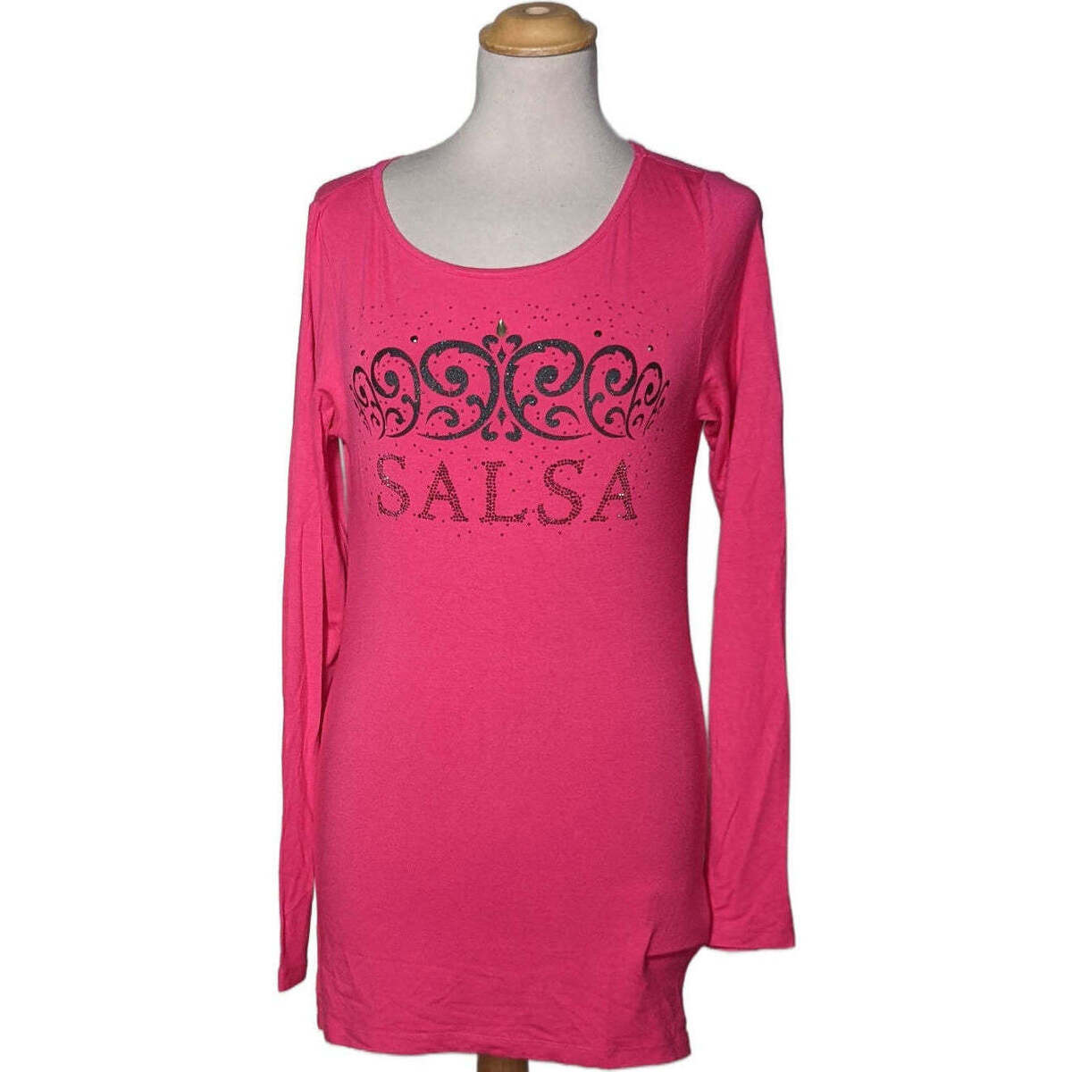 Vêtements Femme T-shirts & Polos Salsa top manches longues  38 - T2 - M Rose Rose