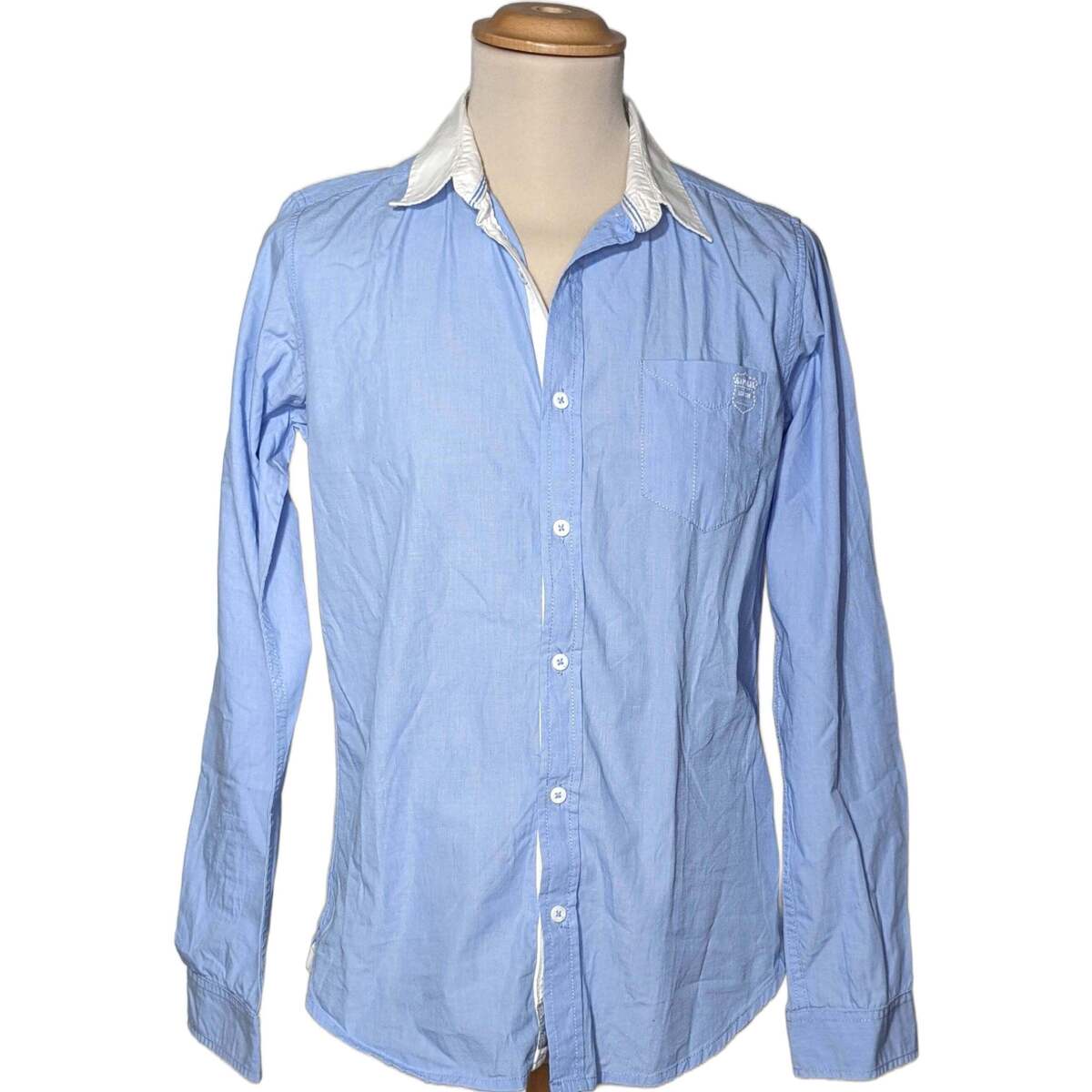 Vêtements Femme Bougies / diffuseurs chemise  36 - T1 - S Bleu Bleu