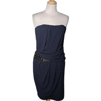 Vêtements Femme Robes courtes The Kooples Robe Courte  38 - T2 - M Bleu