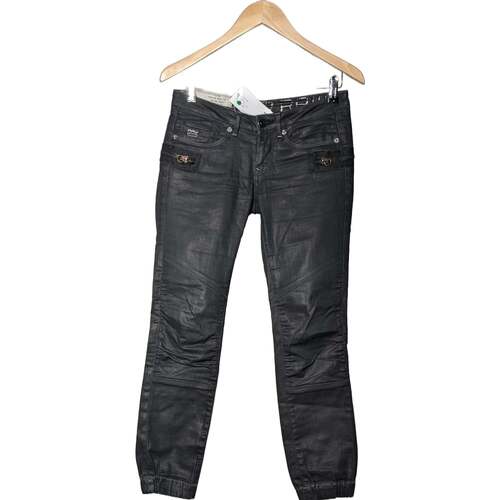 Vêtements Femme Jeans G-Star Raw jean droit femme  34 - T0 - XS Noir Noir