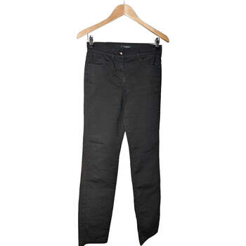 jeans caroll  jean droit femme  36 - t1 - s noir 