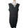 Vêtements Femme Robes Bel Air robe mi-longue  38 - T2 - M Noir Noir