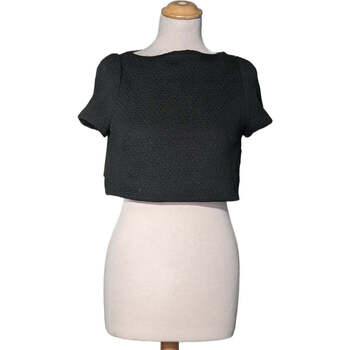 Vêtements Femme Tops / Blouses Lmv top manches courtes  34 - T0 - XS Noir Noir