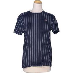Vêtements Femme T-shirts & Polos Fila top manches courtes  34 - T0 - XS Bleu Bleu