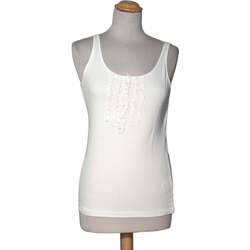 Vêtements Femme Débardeurs / T-shirts sans manche 1.2.3 débardeur  38 - T2 - M Blanc Blanc
