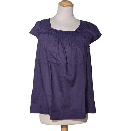 Vêtements Femme Robe Courte 36 - T1 - S Bleu Phildar blouse  36 - T1 - S Violet Violet