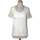 Vêtements Femme T-shirts & Polos Elisa Cavaletti 38 - T2 - M Blanc