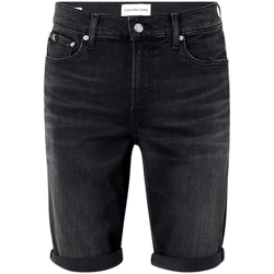 Vêtements maxi Shorts / Bermudas Calvin Klein Jeans Short en jean maxi  Ref 60616 noir Noir