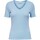 Vêtements Femme T-shirts manches courtes Jacqueline De Yong CAMISETA CANALE MUJER  15238718 Bleu