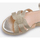 Chaussures Femme Sandales et Nu-pieds La Modeuse 67057_P155902 Doré