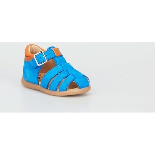 Chaussures Garçon Ballerines / Babies Romagnoli Cric Bleu ciel Bleu