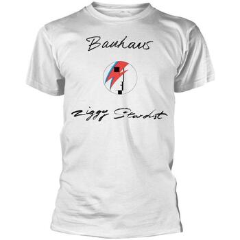 Vêtements T-shirts manches longues Bauhaus Ziggy Stardust Blanc