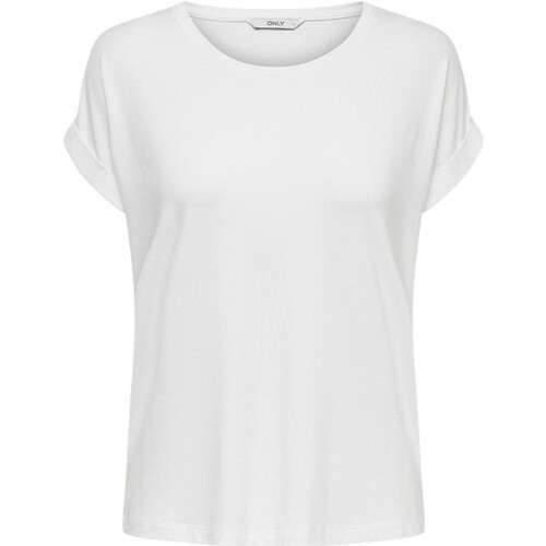 Vêtements Femme T-shirts manches courtes Only CAMISETA MUJER MOSTER  1506662 Blanc