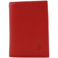 Sacs Femme Portefeuilles Francinel Porte cartes en cuir  Ref 25518 Rouge 10*7*2 cm Rouge