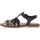 Chaussures Fille Sandales et Nu-pieds bawelny Stella Pampa Sandales / nu-pieds Fille Noir Noir