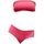 Vêtements Femme Maillots / Shorts de bain Isole & Vulcani Troncs Fresia Femme Berry Rose