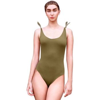 Vêtements Femme Maillots / Shorts de bain Isole & Vulcani Troncs Ginestra Femme Olive Vert