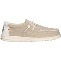 Chaussures Homme Mocassins HEY DUDE Wally Braided mocassin Homme Blanc cassé Blanc