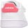 Chaussures Fille Baskets mode adidas Originals Basket Fille à scratchs Blanc