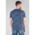 Vêtements Homme T-shirts & Polos Le Temps des Cerises T-shirt pagan bleu à motif Bleu