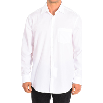 Vêtements Homme Chemises manches longues Seidensticker 117680-01 Blanc