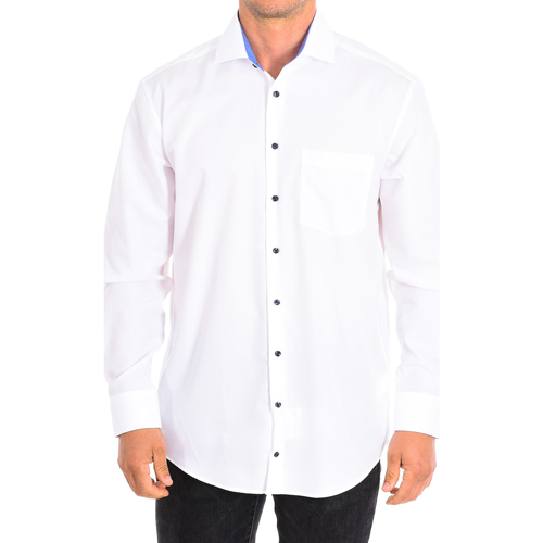 Vêtements Homme Chemises manches longues Seidensticker 317437-13 Blanc