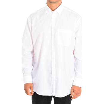 Vêtements Homme Chemises manches longues Seidensticker 318452-01 Blanc