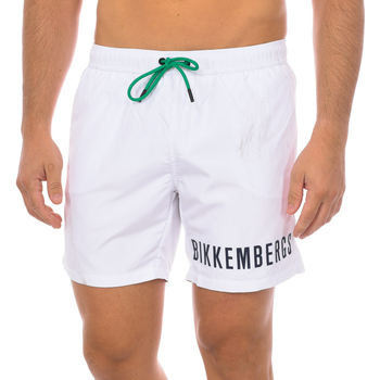 Vêtements Homme Maillots / Shorts de bain Bikkembergs BKK2MBM01-WHITE Blanc