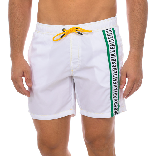 Vêtements Homme Maillots / Shorts de bain Bikkembergs BKK2MBM03-WHITEGREEN Multicolore