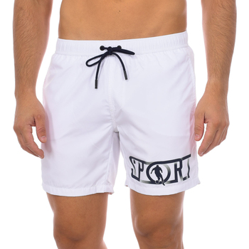Vêtements Homme Maillots / Shorts de bain Bikkembergs BKK2MBM06-WHITE Blanc