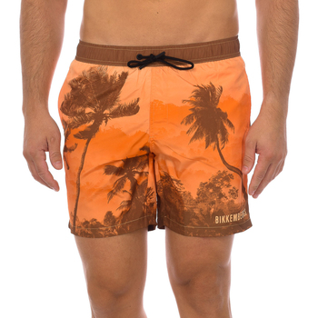 Vêtements Homme Maillots / Shorts de bain Bikkembergs BKK2MBM13-ORANGE Orange