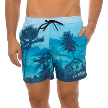 Vêtements Homme Maillots / Shorts de bain Bikkembergs BKK2MBM13-BLUE Bleu