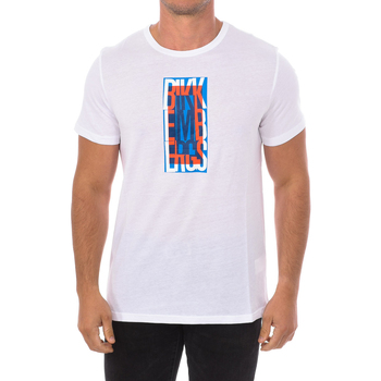 Vêtements Homme T-shirts manches courtes Bikkembergs BKK2MTS04-WHITE Blanc