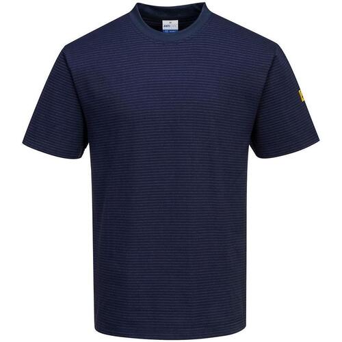 Vêtements Homme T-shirts manches longues Portwest PW101 Bleu