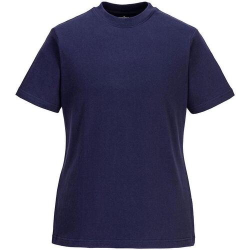 Vêtements Femme T-shirts manches longues Portwest PW138 Bleu