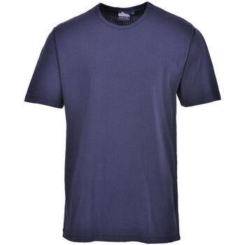 Vêtements Femme T-shirts 3-16yrs manches courtes Portwest PW141 Bleu