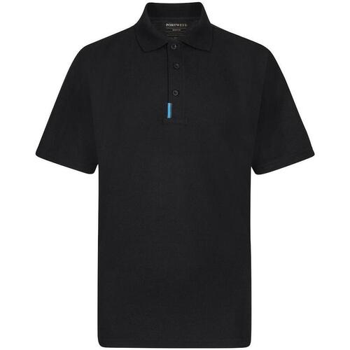 Vêtements Homme T-shirts & Polos Portwest WX3 Noir
