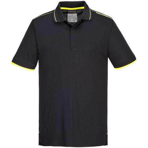 Vêtements Homme T-shirts & Polos Portwest WX3 Noir