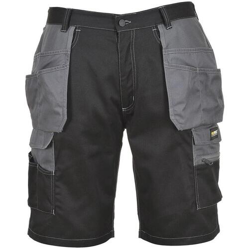 Vêtements Homme Shorts / Bermudas Portwest Granite Noir