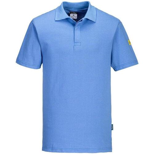 Vêtements Homme T-shirts Small & Polos Portwest PW545 Bleu