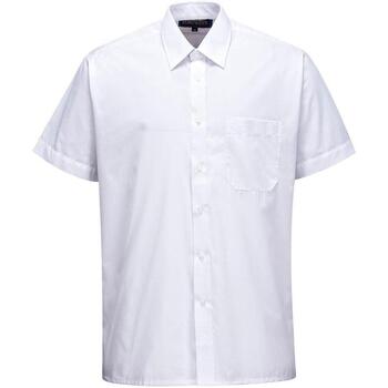 Vêtements Homme Chemises manches courtes Portwest Classic Blanc