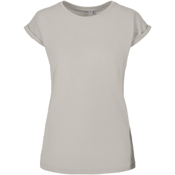 Vêtements Femme T-shirts manches longues Build Your Brand BY021 Gris