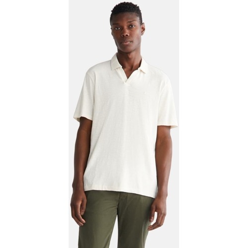 Vêtements Homme T-shirts & Polos Calvin Klein Jeans K10K111335 Blanc